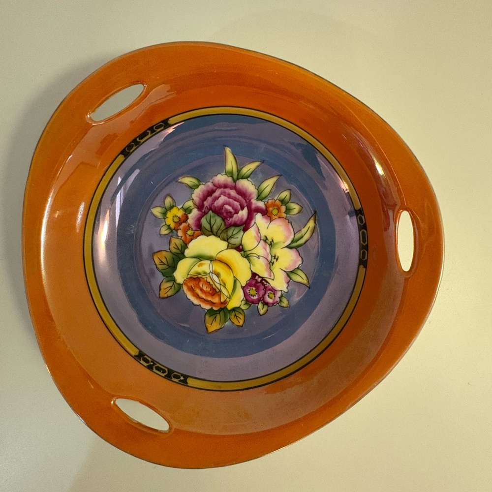 Noritake Nippon Japanese Porcelain Serving Bowl Candy Dish Lustre Finish